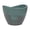 Green, variant on Ecobo 12.6 inches Eco-Friendly Round Pot Planter Onda Indoor/Outdoor use, Durable, Versatile & Lightweight, Designed by Brazilian Artisans, Contemporary All-Weather Design –Black