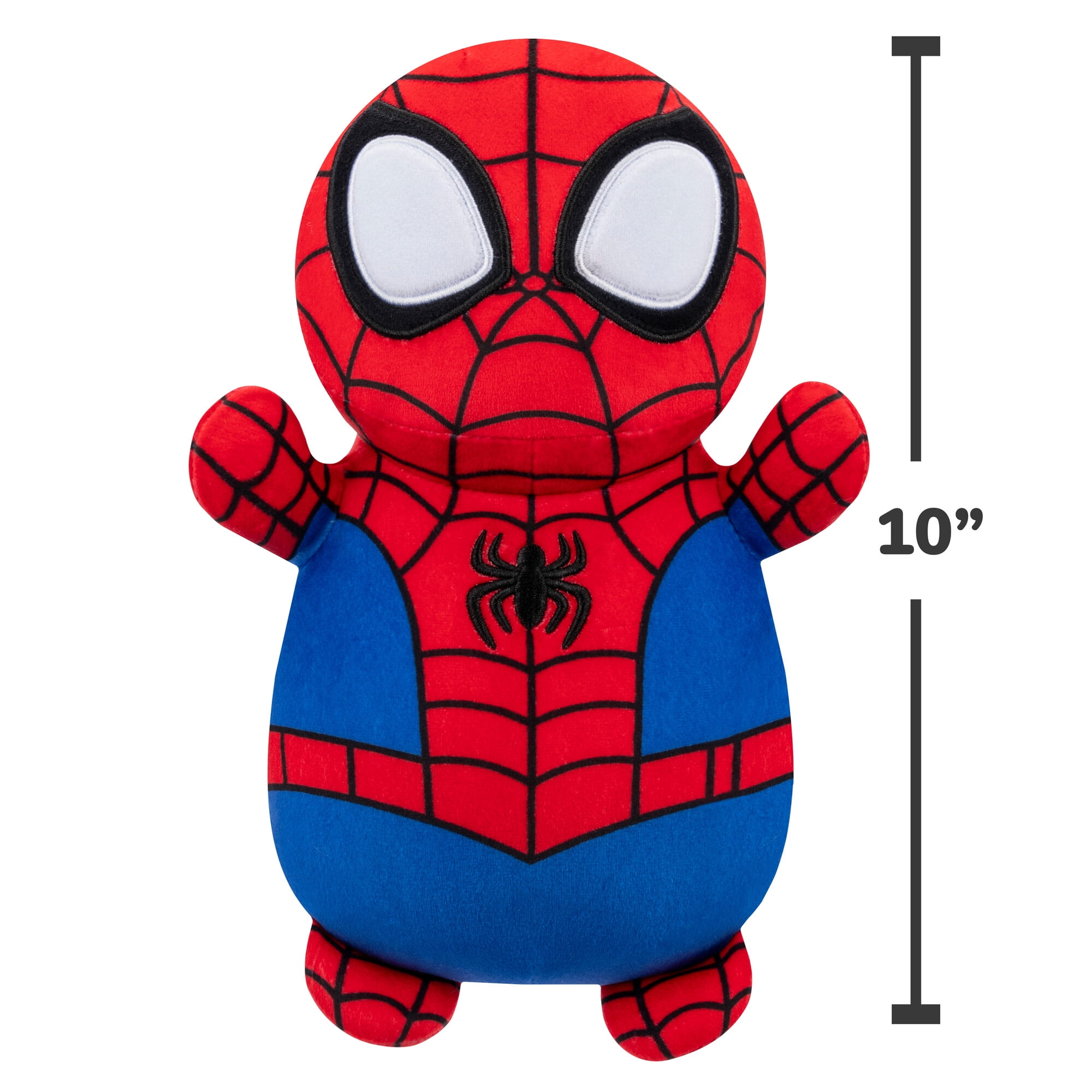 Squishmallows Original MARVEL Spidey and His Amazing Friends 10 inch Spidey HugMees - Child's Ultra Soft Plush Toy