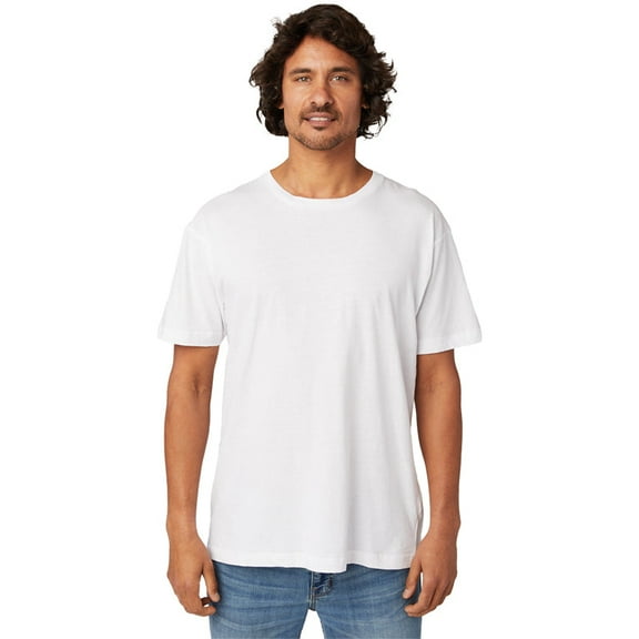 Unisex Soft-washed Short Sleeve Crew Neck T-Shirt 3Pack White