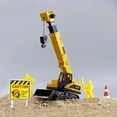 thumbnail image 3 of Engineering Vehicle Model Adjustable Long Arms Retractable Sling Miniature Plastic Model Ornament Simulation Children Inertial Construction Truck Toy Birthday Gift, 3 of 8