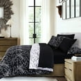 thumbnail image 4 of Elegant and Chic Winter Brush Reversible Soft 3-Piece Duvet Cover Set by Southshore Fine Linens, 4 of 6