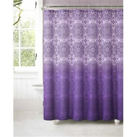 Palais Grommet Top Curtain Panel Ice Blue Shower Curtain