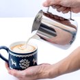 thumbnail image 2 of Milk Frothing Pitcher Stainless Steel Creamer Frothing Pitcher Coffee Steaming Pitcher Milk Frothing Cup Milk, 2 of 8