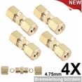 thumbnail image 3 of Juego de 4 conectores de cable de freno para tubo* de latón, 3 of 5