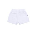 thumbnail image 4 of Faithtur Kids Denim Shorts, Girls Solid Color High Elastic Waist Ripped Jeans, 4 of 7