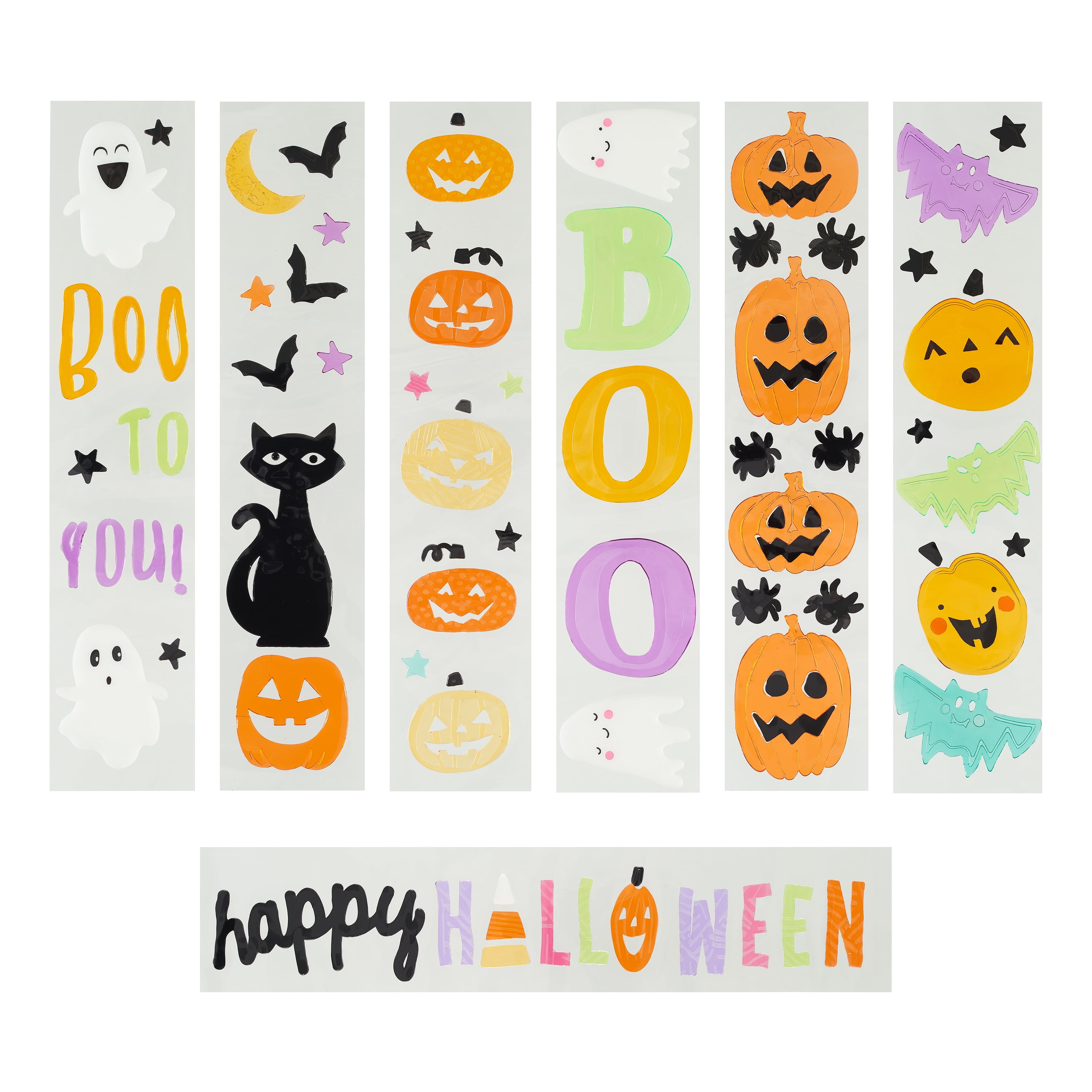 Way To Celebrate Halloween Party Time Window Clings