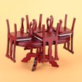 thumbnail image 4 of Muebles para casa de muñecas ANGGREK Mesa de Cocina en Miniatura 1:12 silla, 4 of 8