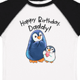 thumbnail image 4 of Inktastic Happy Birthday, Daddy- Cute Penguins Boys or Girls Toddler T-Shirt, 4 of 5