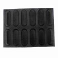 thumbnail image 2 of 3X Silicone Pan-Non-Stick Perforated French Bread Pan Forms,Hot Dog , Baking Liners Mat Bread Mould, 2 of 5