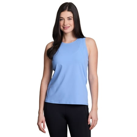 RBX Active Women's Ultra Soft Ribbed Panel Workout Tank Top