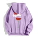 thumbnail image 5 of WILLBEST Sudadera de Mujer con Estampado Navideño, Cremallera, Manga Larga, Bolsillo, Cordón Ajustable, Estilo Casual con Capucha 1840 Grande, 5 of 8