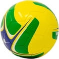 thumbnail image 2 of Mikasa Size 4 Soccer Ball (Yellow and Green), 2 of 2