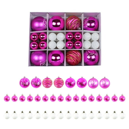 

wofedyochristmas decorations Hangs Christmas Ball Decoration Christmas Tree Decoration Shatterproof Christmas Tree Decoration Lanyard Multicolor Party Decoration Ornament Ball Decoration Pendant