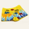 thumbnail image 3 of Zhuashum 3-4 Years Swimsuit For Boy Kids' Cartoon Prints Spa Shorts Athletic Swimming Trunks Red, 3 of 4