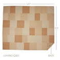 thumbnail image 2 of VHC Brands Camilia Floral Country Cottage Farmhouse Bedding Gold Luxury King Quilt 120x105, 2 of 5