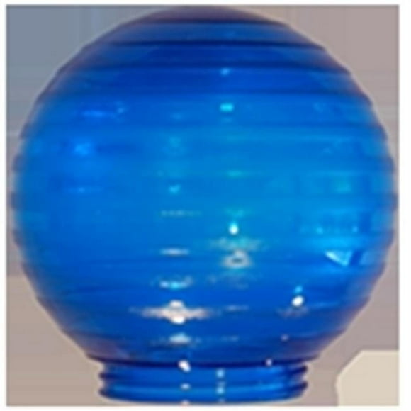 Polymer Products 3212-52630 Sphère 6 Po Gravé Bleu Festival Acrylique Globe de Remplacement-Pack de 6
