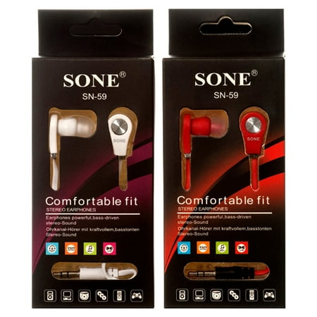 New 334119 Ear Bud In Black Box Sone W / Asst Color 098113 (24-Pack) Audio/Video Cheap Wholesale Discount Bulk Electronics Audio/Video Bud Vase