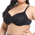 thumbnail image 4 of Tagold Fall Clothes for Womens Wireless Bras,Women's Plus Size Seamless Push Up Lace Sports Bra Comfortable Breathable Base Tops Underwear, 4 of 5