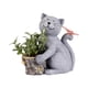 thumbnail image 4 of Estatua solar de gato para jardín, figura de exterior, escultura de animal impermeable, adorno de patio para decoración del hogar, 4 of 8