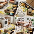 thumbnail image 6 of Spring 3'x5' Washable Rug, Farmhouse Birds Cages Eggs Botanical Flowers Non-Slip Area Rugs for Entryway Kitchen Classroom, StainResistant Dorm Throw Carpet, Low Pile Soft Indoor Floor Mat, 6 of 9