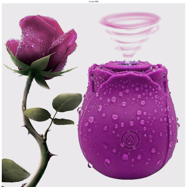 RO Vibrador de succión de juguete para mujeres y parejas, morado Sincero Electrónica