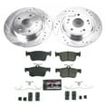 thumbnail image 3 of PowerStop Rear Z23 Evolution Sport Carbon-Fiber Ceramic Brake Pad and Drilled & Slotted Rotor Kit Fits: Select Models K8063, 3 of 10