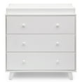 Delta Children Ava 3 Drawer Dresser with Changing Top, Greenguard Gold