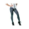 thumbnail image 1 of Womens Jeans Print Jeggings Pants Skinny Leggings Stretchy Pencil Jeans with Pocket, 1 of 9