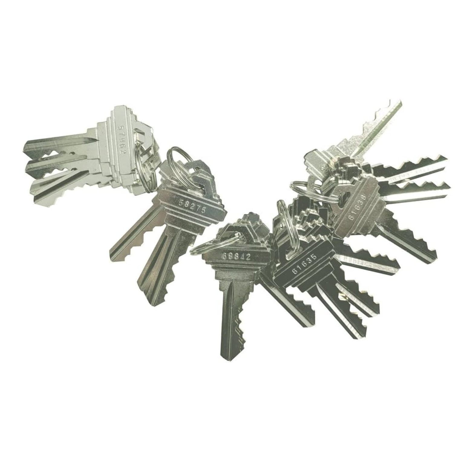 100 Pieces SC1/SC4 Compatible Precut Keys 5 Pins 25 Sets Of 4 SC Keys, Hex Keys - Canada
