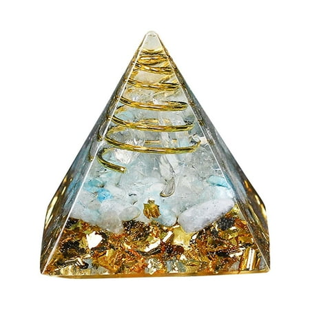

Natural Gravel Chakra Epoxy Ornament Office Decoration