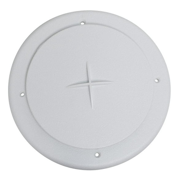 Valterra Heating/Cooling Register A10-3354VP Heating/Cooling Register; Ceiling Mount; 4 Inch Diameter; 360 Degree Rotation; White; Plastic