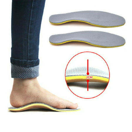 Support Shoe Gel Insole Flat Feet Pad Pain Relief Plantar Fasciitis