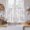 Purple, variant on Brown Tree Branches Kitchen Curtain for Berdoom Living Room Cafe 45 Inch Length, Vintage Nature Brown Ombre Tiers Curtains Light Filtering Drapes Rod Pocket Window Treatment 2 Panels 52"Wx45"L