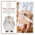 thumbnail image 5 of SEWACC Resin Owl Decoration Modern Design Animal Theme 1Set 4.3x3.9x5.1in, 5 of 8