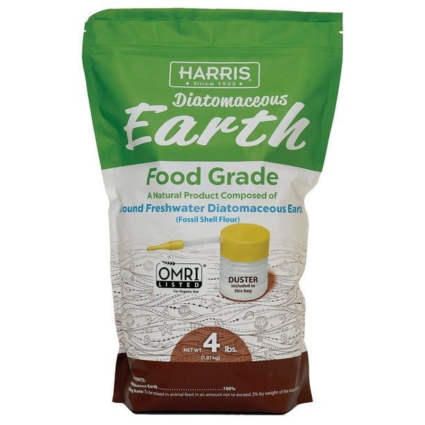 Harris Diatomaceous Earth Food Grade Feed Supplement, 4 Pound with
