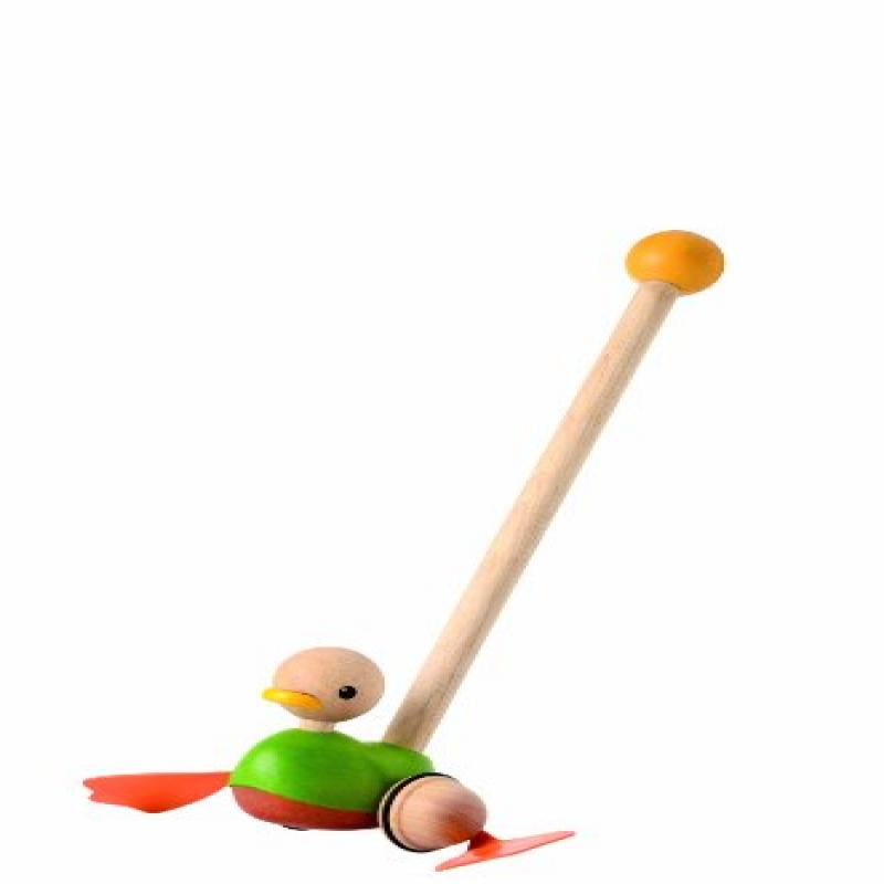 plan toys push along duck