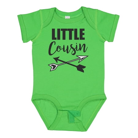 

Inktastic Little Cousin with Arrows Gift Baby Boy or Baby Girl Bodysuit