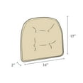 thumbnail image 4 of Gripper Non-Slip 15" x 16" Omega Tufted Chair Cushions, Set of 2, 4 of 5