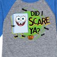thumbnail image 3 of SpongeBob SquarePants - Did I Scare Ya - Toddler & Youth Raglan Graphic T-Shirt, 3 of 5