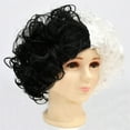 thumbnail image 2 of HAWEE Girls Short Wavy Wig Wave Halloween Cosplay Daily Party Wigs, 2 of 7