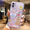 thumbnail image 1 of TPU Fitted Case For iphone 12 11 Pro X/XS Max 5S SE 6S 7 8 plus 7plus XR SE2020 Soft Back Cover Cute Lovely Casing, 1 of 4