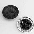 thumbnail image 1 of Mercedes-Benz Hood Emblem - Flat Standard Wheat Ear Logo for Hood Replacement, 1 of 4