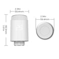 thumbnail image 3 of Tuya Zigbee TRV válvula termostato programable inteligente radiador actuador hogar inteligente, 3 of 5