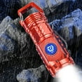 thumbnail image 5 of NARABB Strong Lighting Charging Outdoor Portable Flashlight Camping Range Mini Golden, 5 of 5