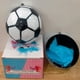 thumbnail image 1 of Creative Baby Reveal Soccer Relleno de polvo ecológico Regalo sorpresa (A) JShteea Libre de BPA, 1 of 8