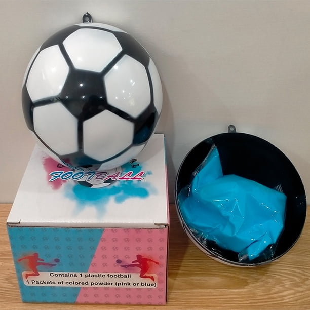 Creative Baby Reveal Soccer Relleno de polvo ecológico Regalo sorpresa (A) JShteea Libre de BPA