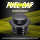 thumbnail image 2 of Tapa del tanque de combustible negra para Harley Davidson 1982-2018 Tapa del tanque de combustible 8, 2 of 5