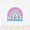 thumbnail image 4 of Inktastic Its My First Day of Preschool Girls Toddler Dress, 4 of 5