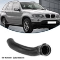 thumbnail image 3 of Manguera de radiador de Unique Bargains para BMW 5 Series F07 2009-2017 No.11617800145 Tubería de entrada de goma negra 1 Pc, 3 of 6