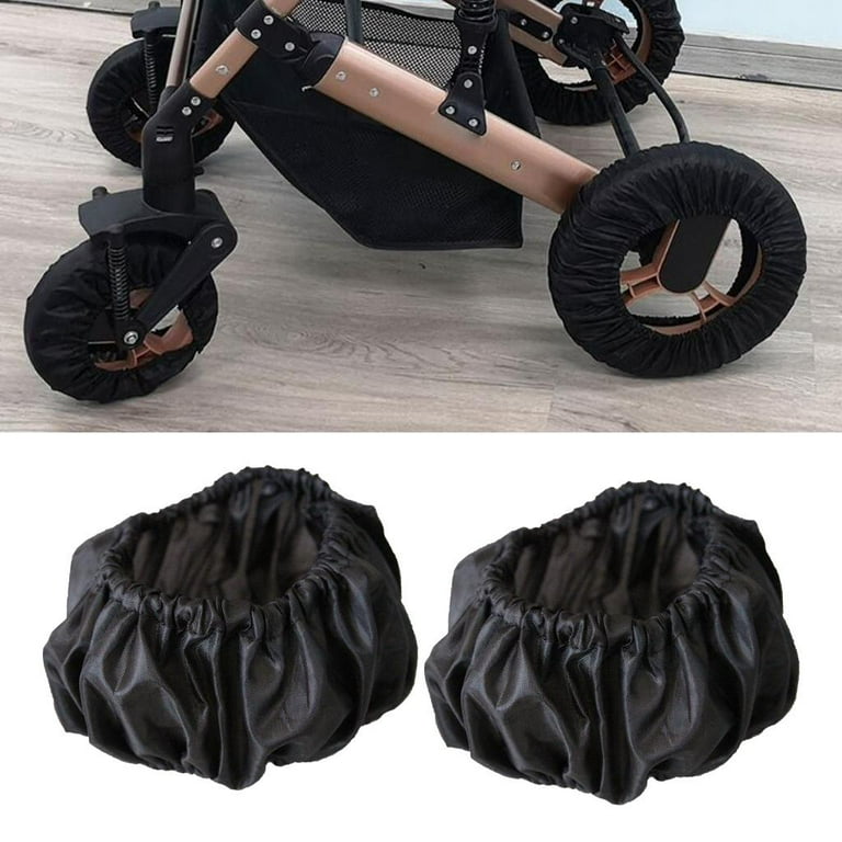 Stroller top wheel protector